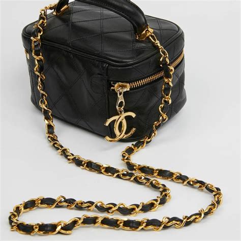 chanel bags vanity case|chanel vanity bag vintage.